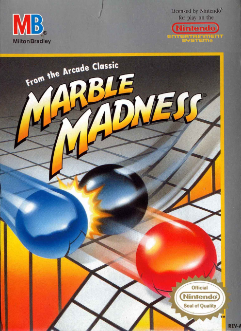 Marble Madness box art