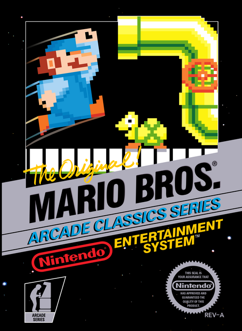 Mario Bros. box art