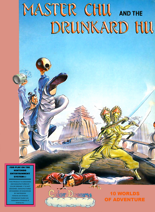 Master Chu And The Drunkard Hu box art