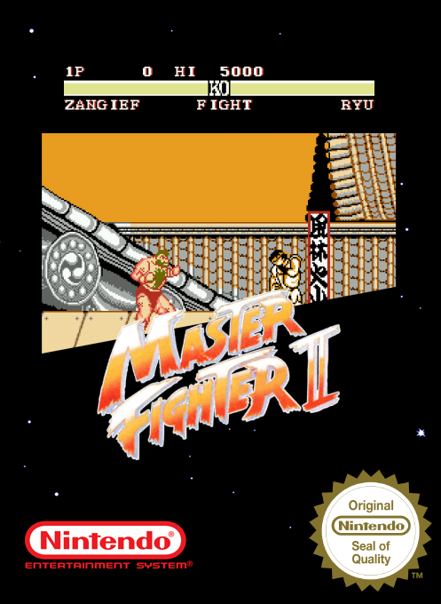 Street Fighter 2 box art