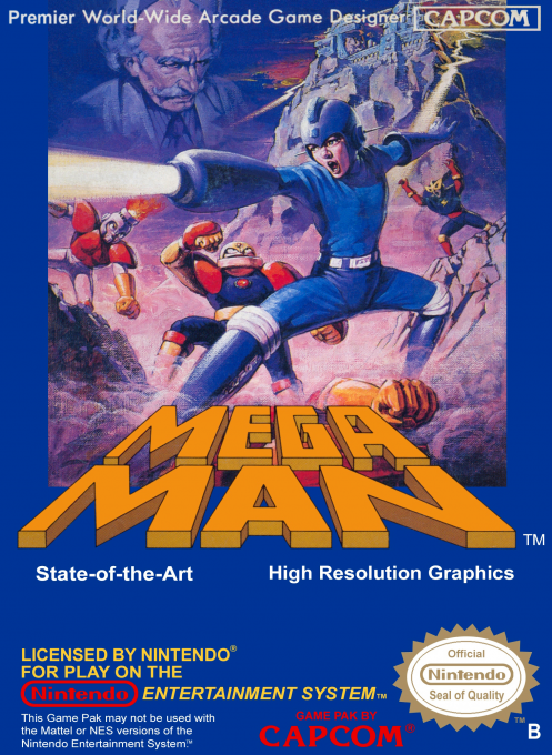 Mega Man — box-2D (EU)