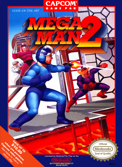 Mega Man 2 box art