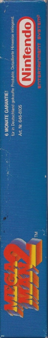 Mega Man 2 — box-2D-side (DE)