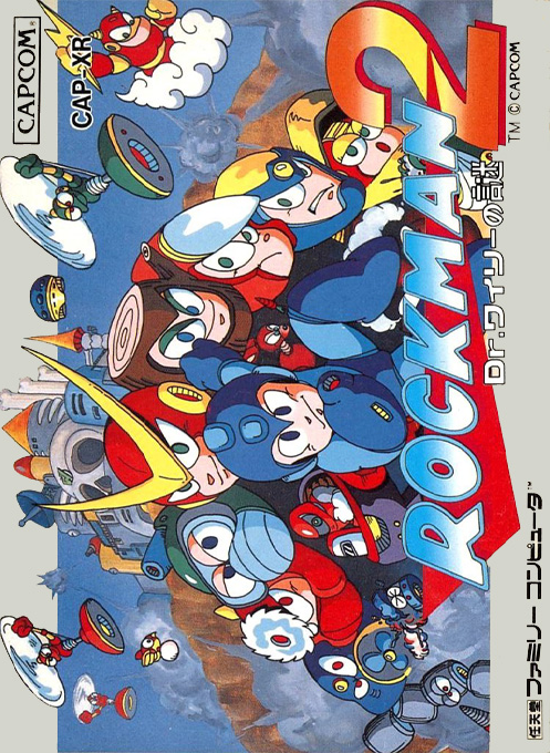 Mega Man 2 — box-2D (JP)
