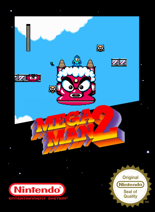 Mega Man 2 — box-2D (SS)