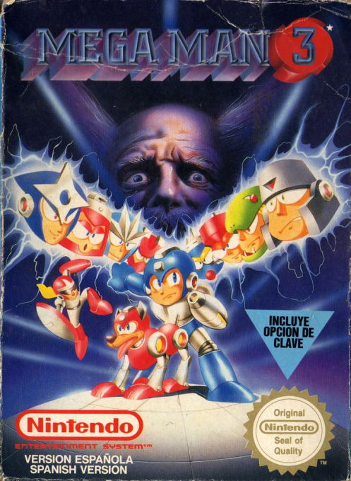 Mega Man 3 — box-2D (SP)