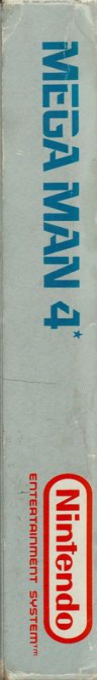 Mega Man 4 — box-2D-side (DE)
