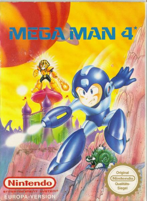 Mega Man 4 — box-2D (DE)