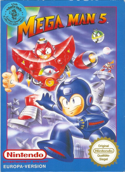 Mega Man 5 — box-2D (DE)