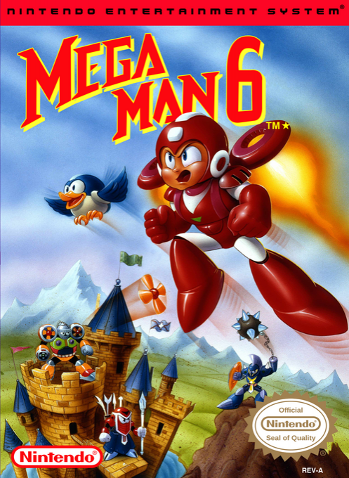 Mega Man 6 box art