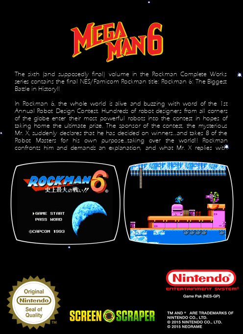 Mega Man 6 — box-2D-back (SS)
