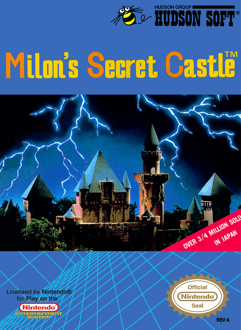 Milon's Secret Castle box art