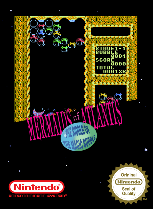 Mermaids Of Atlantis - The Riddle Of The Magic Bubble — box-2D (SS)
