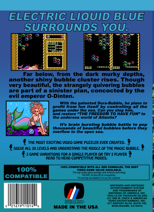 Mermaids Of Atlantis - The Riddle Of The Magic Bubble — box-2D-back (US)