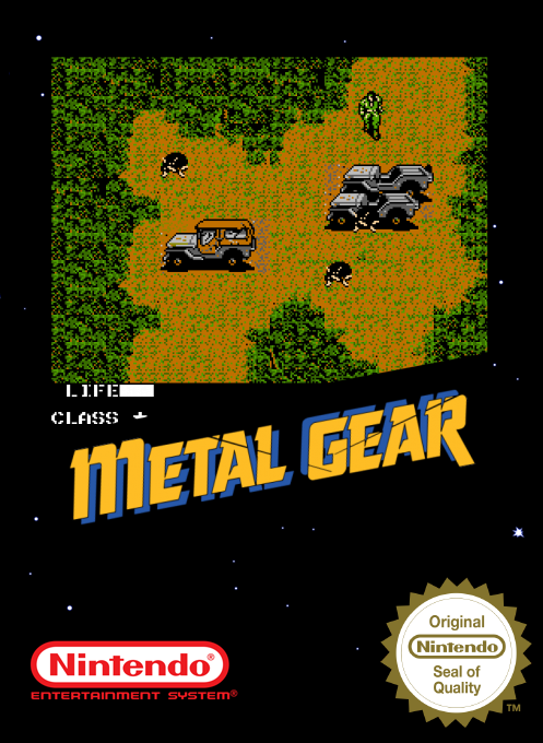 Metal Gear — box-2D (SS)