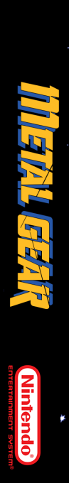 Metal Gear — box-2D-side (SS)