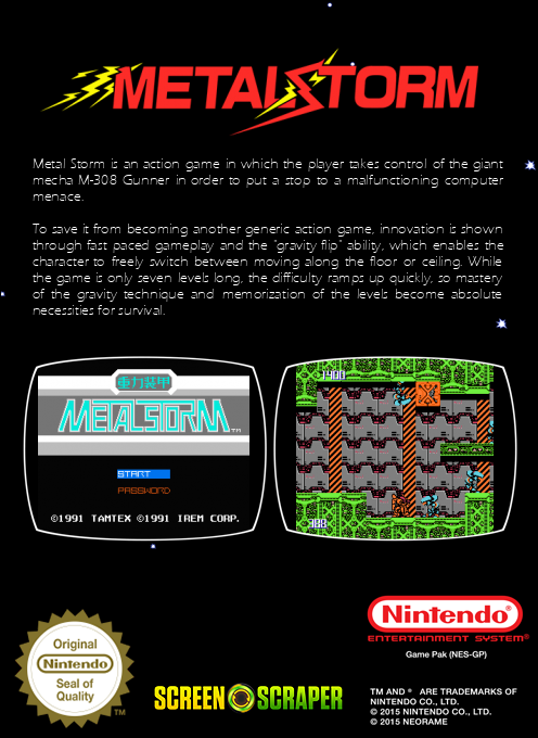 Metal Storm — box-2D-back (SS)
