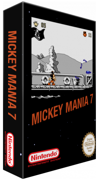 Mickey Mania 7 — box-3D (SS)