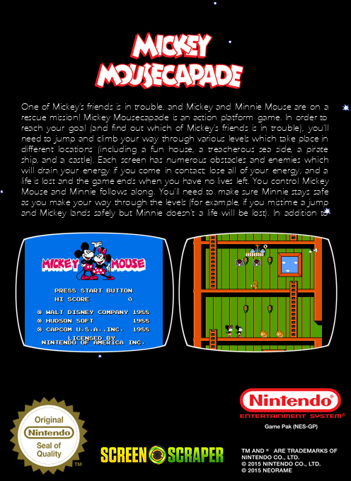 Mickey Mousecapade — box-2D-back (SS)