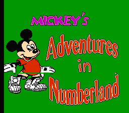 Mickey's Adventures In Numberland — sstitle (US)
