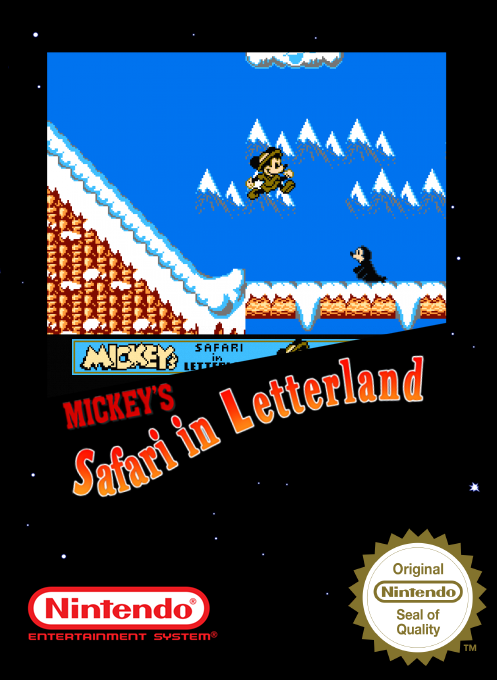 Mickey's Safari In Letterland — box-2D (SS)