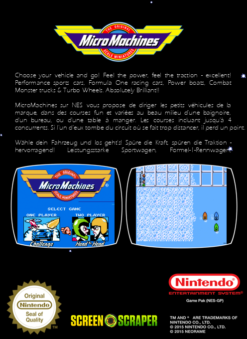 Micro Machines — box-2D-back (SS)