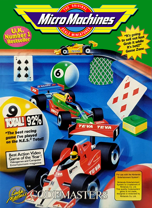 Micro Machines — box-2D (EU)