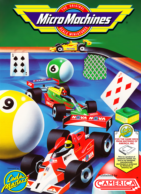 Micro Machines box art