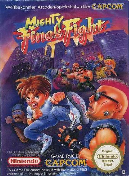 Mighty Final Fight — box-2D (DE)