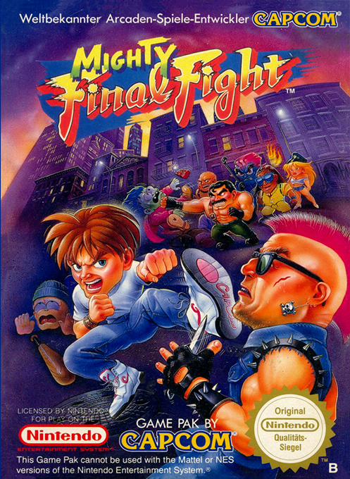 Mighty Final Fight — box-2D (EU)