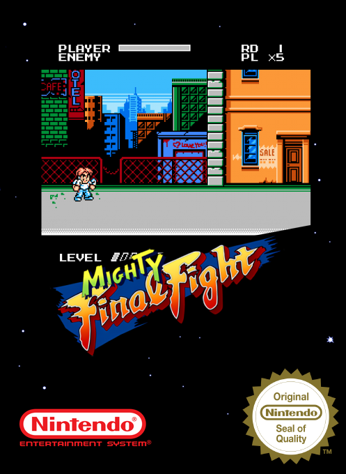 Mighty Final Fight — box-2D (SS)