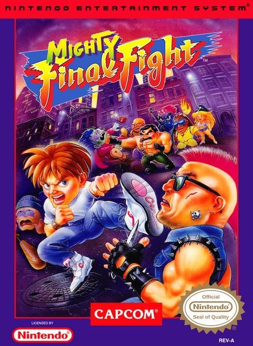 Mighty Final Fight box art