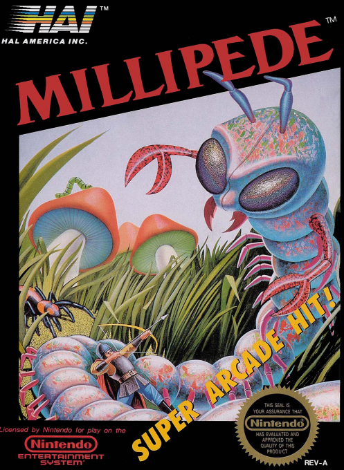 Millipede box art
