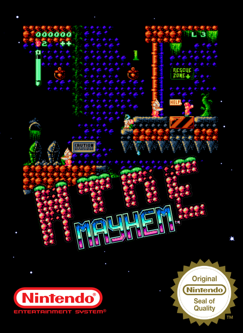 Mine Mayhem box art