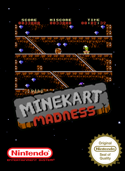 Minekart Madness box art