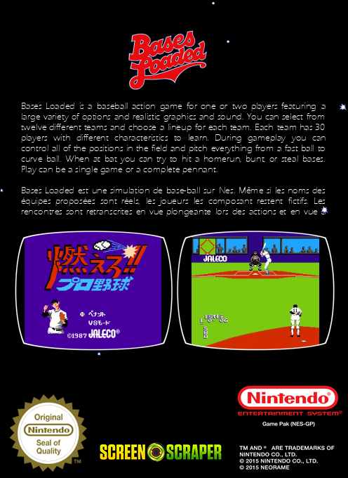 Bases Loaded — box-2D-back (SS)