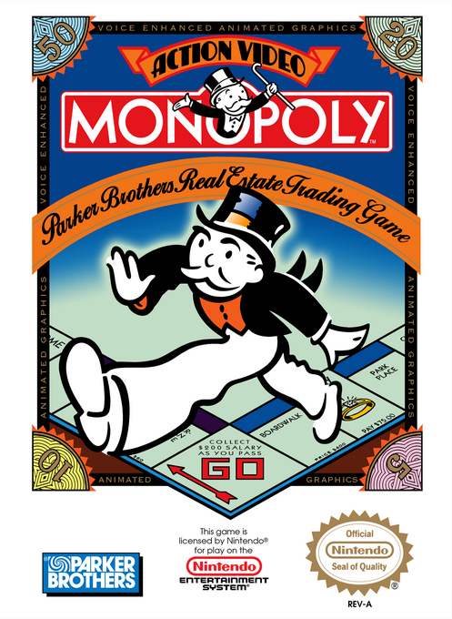 Monopoly box art