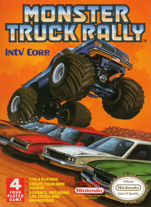 Monster Truck Rally box art