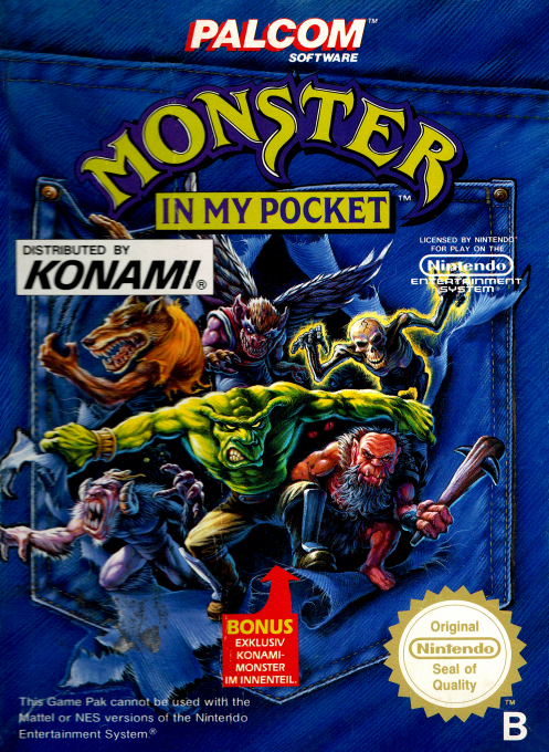 Monster In My Pocket — box-2D (EU)