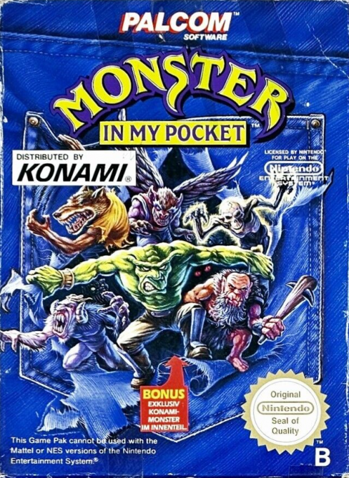 Monster In My Pocket — box-2D (DE)
