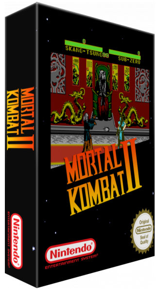 Mortal Kombat 2 — box-3D (SS)