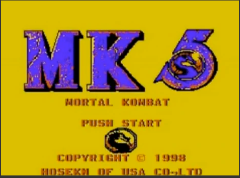 Mortal Kombat 5 — sstitle (WOR)