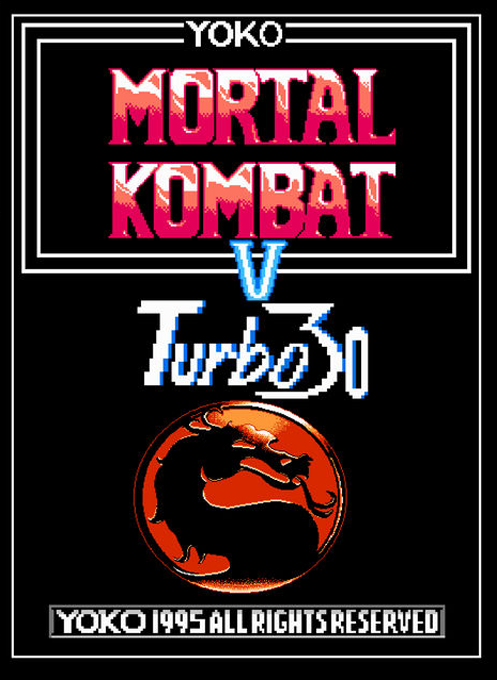 Mortal Kombat V Turbo 30 box art