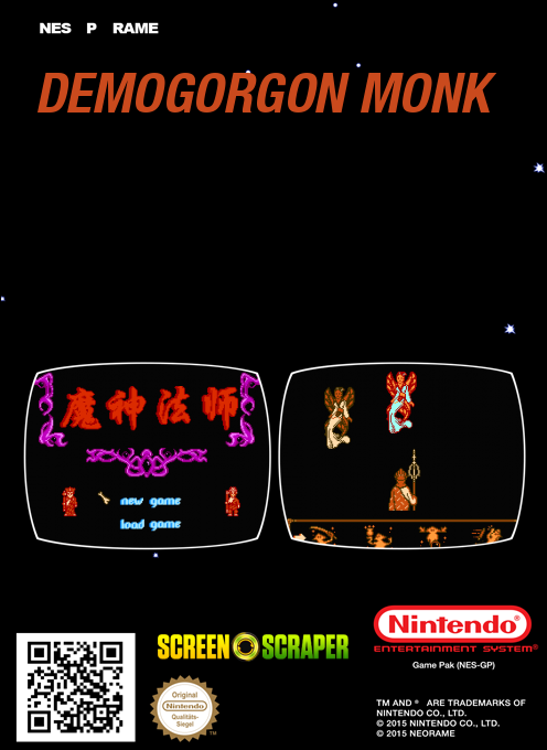 Moshen Fashi - Demogorgon Monk — box-2D-back (SS)