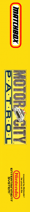 Motor City Patrol — box-2D-side (US)
