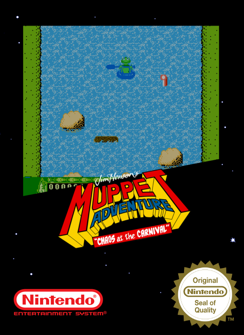Jim Henson's Muppet Adventure No. 1 - Chaos At The Carnival — box-2D (SS)