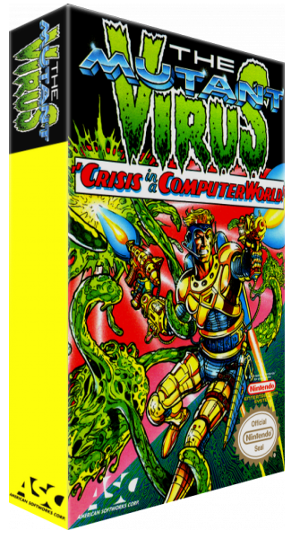 Mutant Virus - Crisis In A Computer World, The — box-3D (US)