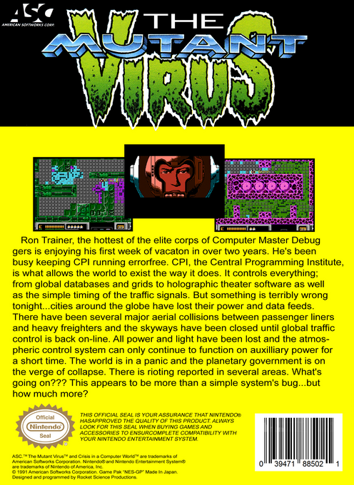 Mutant Virus - Crisis In A Computer World, The — box-2D-back (US)