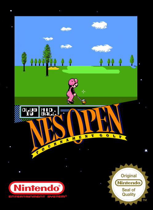 Nes Open Tournament Golf — box-2D (SS)