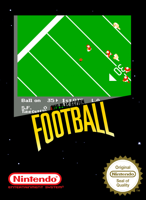 Nes Play Action Football — box-2D (SS)